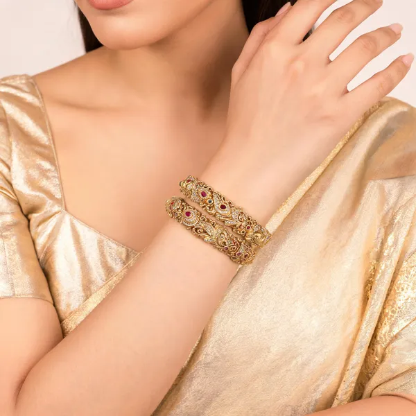 Gold_Brass_Bangles_For_Women