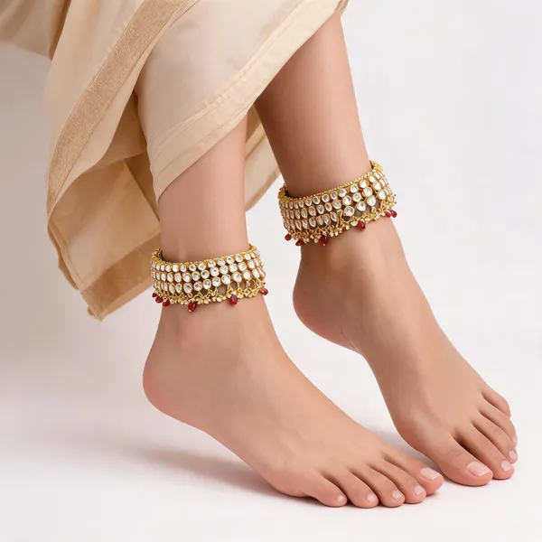 Gold_Brass_Anklet_For_Women