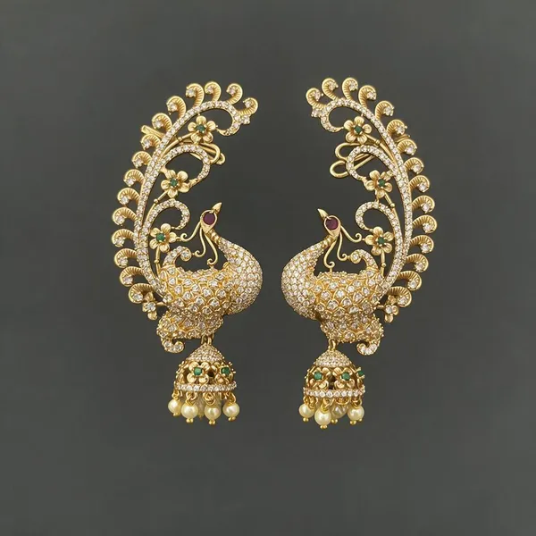 Gold_Brass_Earrings_For_Women