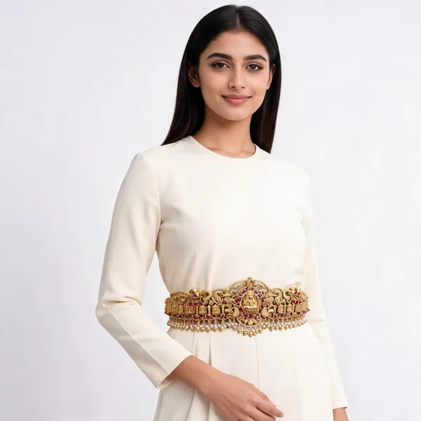 Gold_Brass_Waist_Belt_For_Women