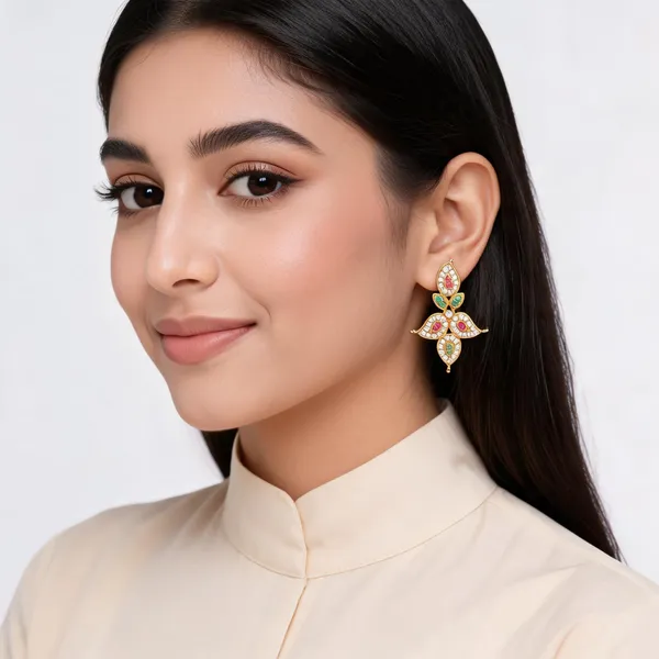 Gold_Brass_Earrings_For_Women
