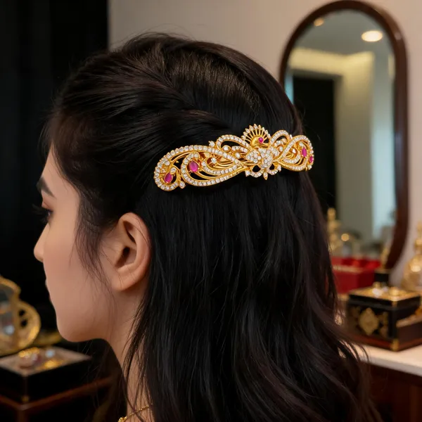 Gold_Brass_Hair_Accessory_For_Women