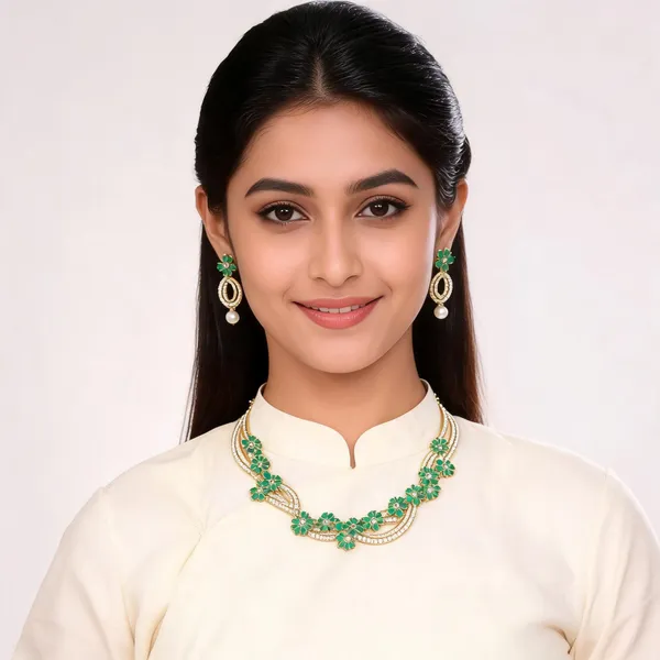 Gold_Brass_Jewellery_Set_For_Women