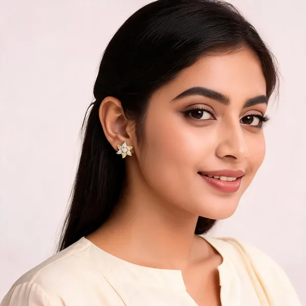 Gold_Brass_Earrings_For_Women_Pack_Of_2