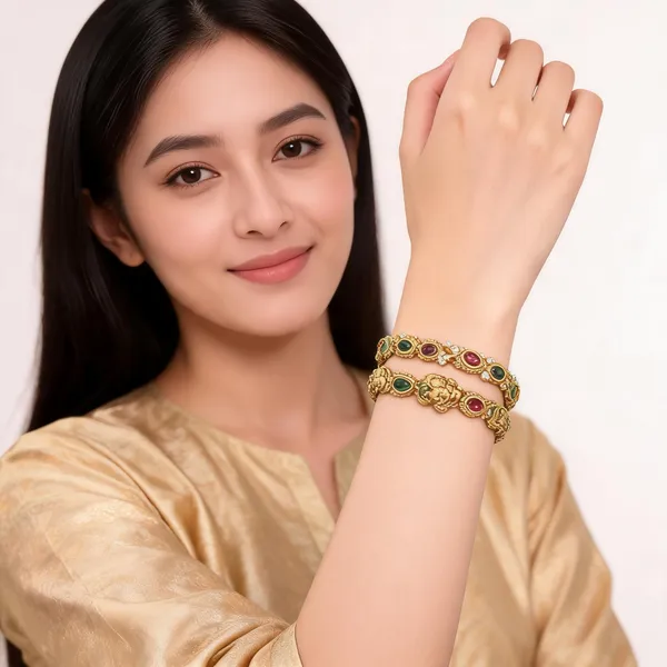 Gold_Brass_Bangles_For_Women