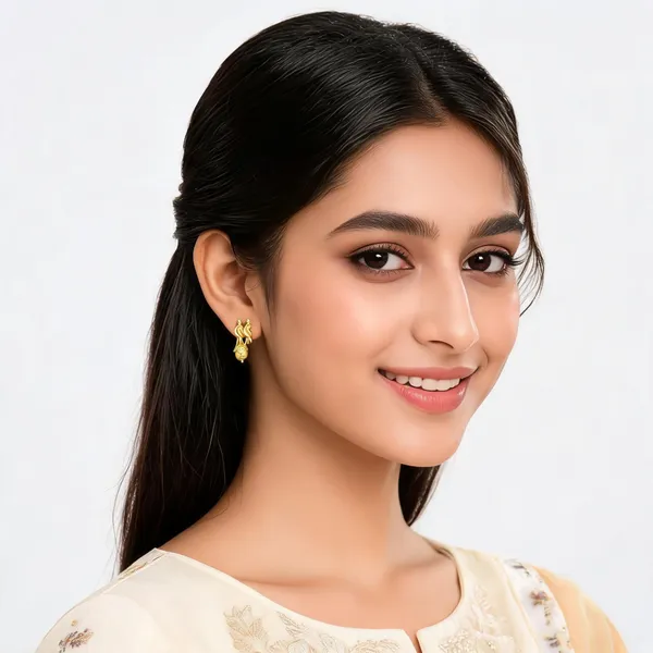 Gold_Brass_Earrings_For_Women_Pack_Of_2