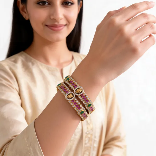 Gold_Brass_Bangles_For_Women