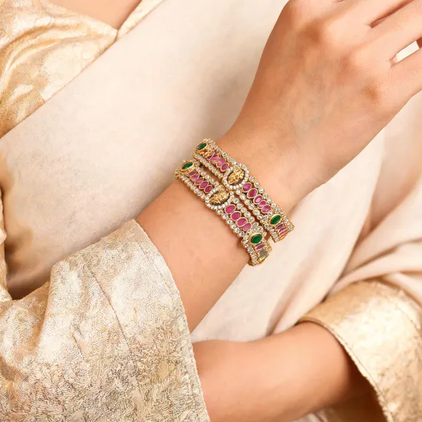 Gold_Brass_Bangles_For_Women