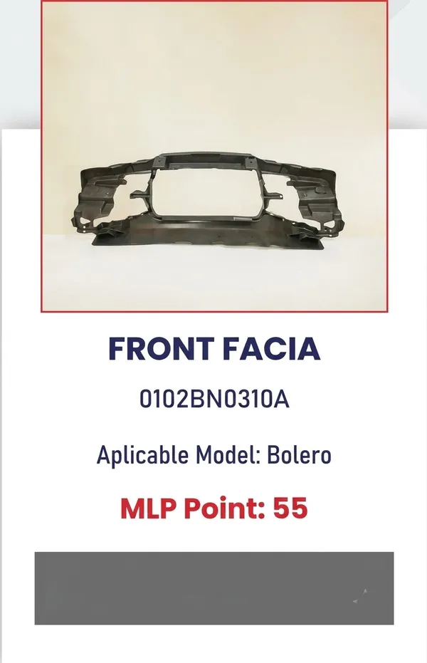Plastic_Casting_Front_Fascia_For_Car