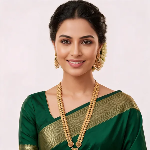 Gold_1_Gram_Gold_Traditional_Necklace_For_Women