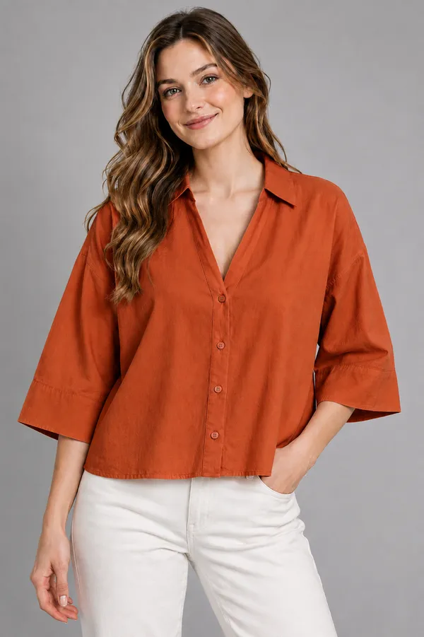 Women_Casual_Oversized_Button-Down_Shirt