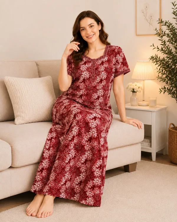Women's_Pure_Cotton_Printed_Long_Nighty_|_Free_Size_Floral_Maxi_Nightdress