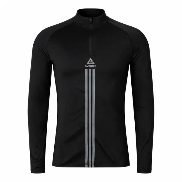 Black_Fitted_Full_Sleeve_Sports_T_Shirt_For_Men