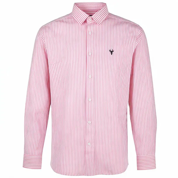 Pink_Cotton_Striped_Regular_Fit_Shirt_For_Men