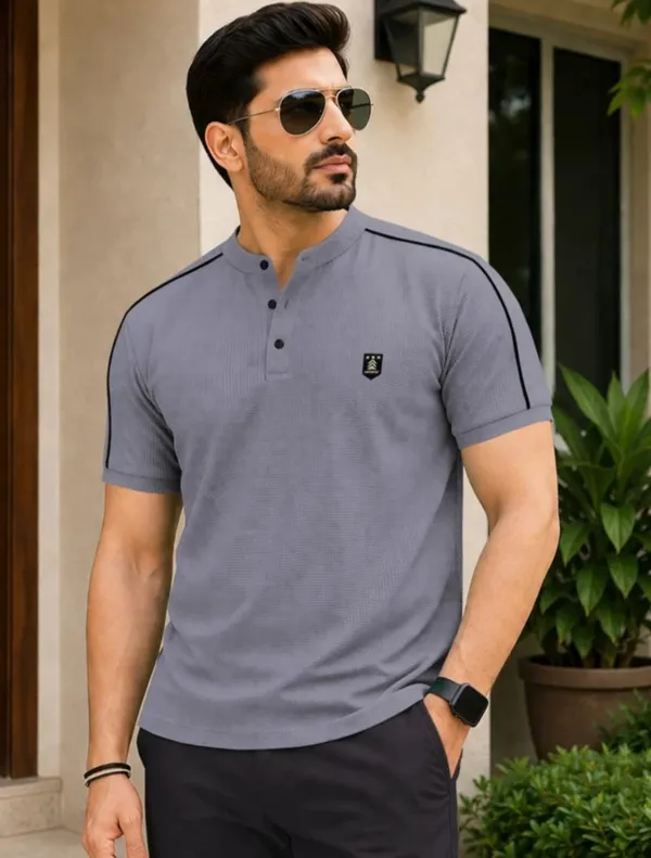 Grey_Casual_Fit_Polo_T-Shirt_for_Men