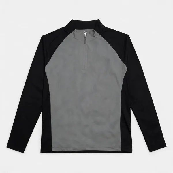 Grey_Polyester_Raglan_Sleeve_Sports_T_Shirt_For_Men