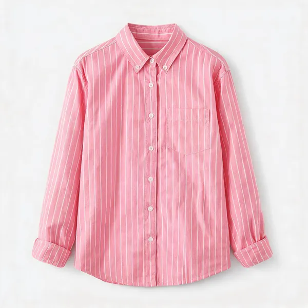 Pink_Cotton_Relaxed_Fit_Striped_Shirt_For_Women