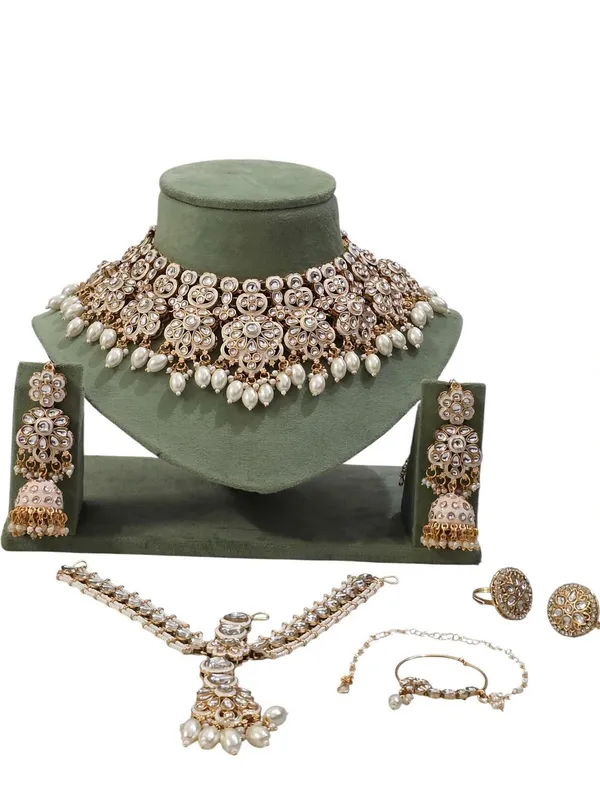 White_Gold-Bridal_Dulhan_Jewellery_Set