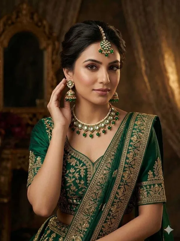 Green_Gold-Bridal_Dulhan_Jewellery_Set