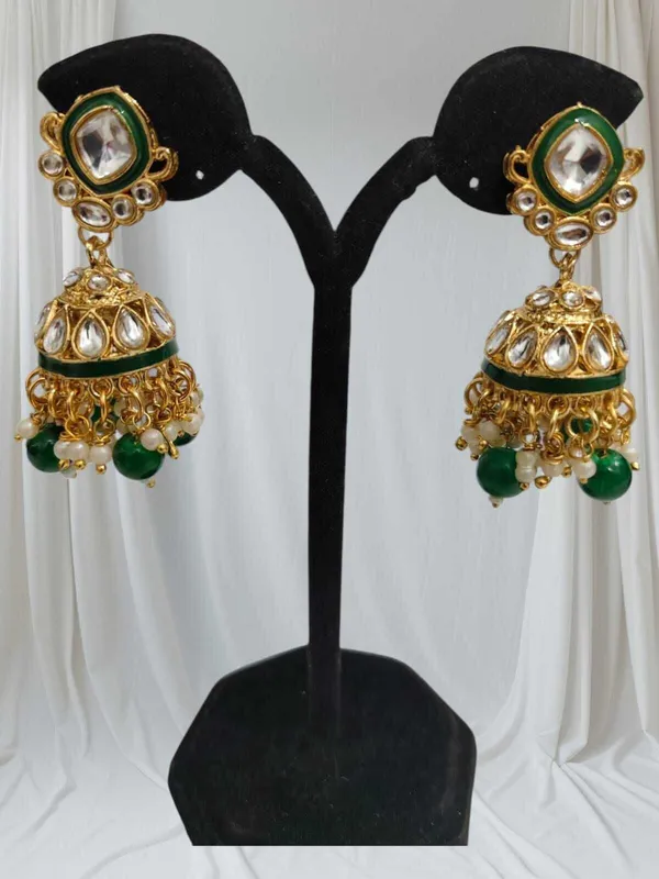 Green_Gold-Tone_Kundan_Pearl_Bridal_Dulhan_Jewellery_Set_For_Women