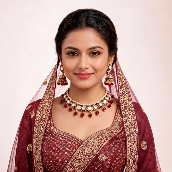 Maroon_Gold-Plated_Kundan_Pearl_Bridal_Dulhan_Jewellery_Set_For_Women
