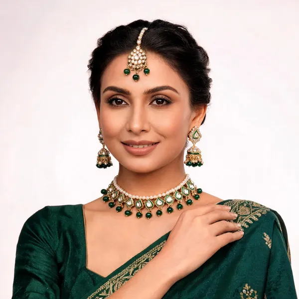 Green_Gold-Plated_Kundan_Pearl_Bridal_Dulhan_Jewellery_Set_For_Women