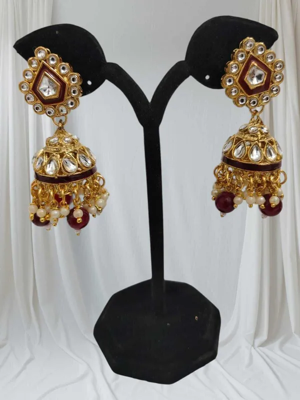Maroon_Gold-Bridal_Dulhan_Jewellery_Set