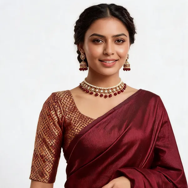 Maroon_Gold-Plated_Kundan_Pearl_Bridal_Dulhan_Jewellery_Set_For_Women