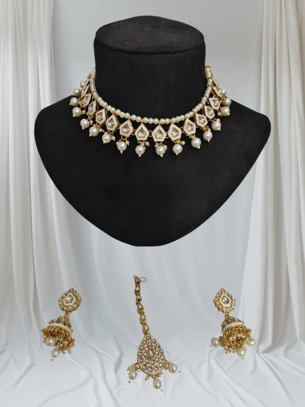 White_Gold-Bridal_Dulhan_Jewellery_Set