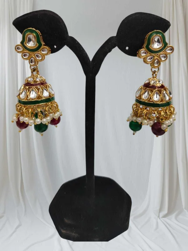Green_Maroon_Gold-Plated_Kundan_Pearl_Bridal_Dulhan_Jewellery_Set_For_Women