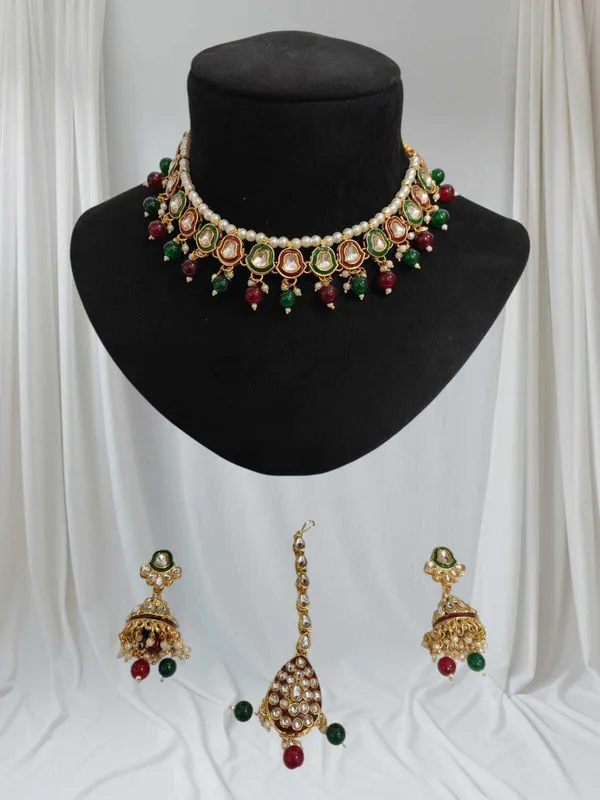 Green_Maroon_Gold-Plated_Kundan_Pearl_Bridal_Dulhan_Jewellery_Set_For_Women