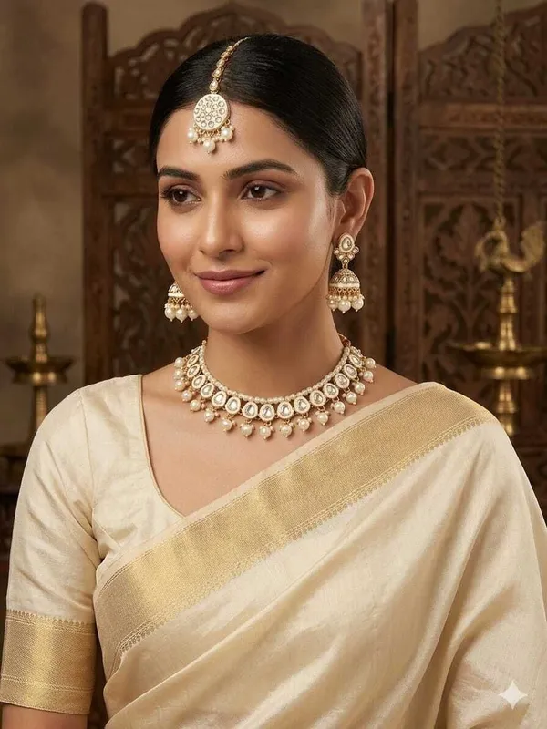 White_Gold-Bridal_Dulhan_Jewellery_Set