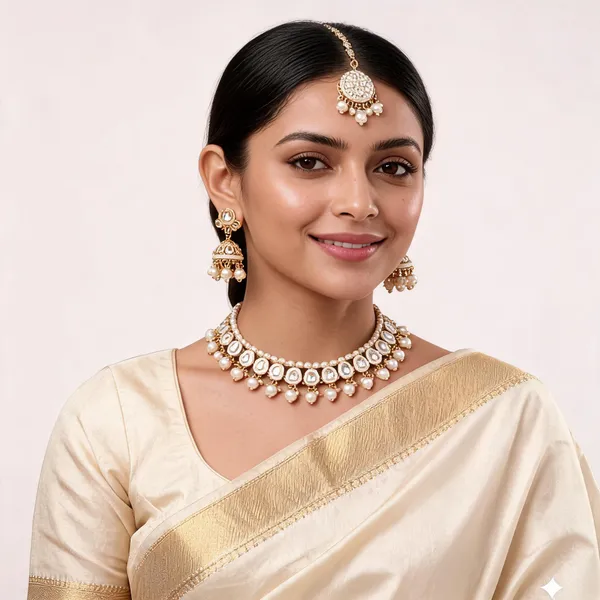 White_Gold-Plated_Kundan_Pearl_Bridal_Dulhan_Jewellery_Set_For_Women