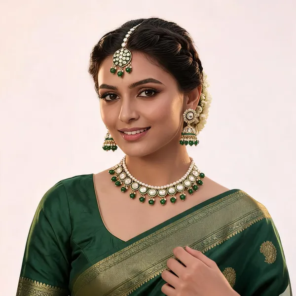 Green_Gold-Plated_Kundan_Pearl_Bridal_Dulhan_Jewellery_Set_For_Women