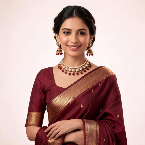 Maroon_Gold-Plated_Kundan_Pearl_Bridal_Dulhan_Jewellery_Set_For_Women