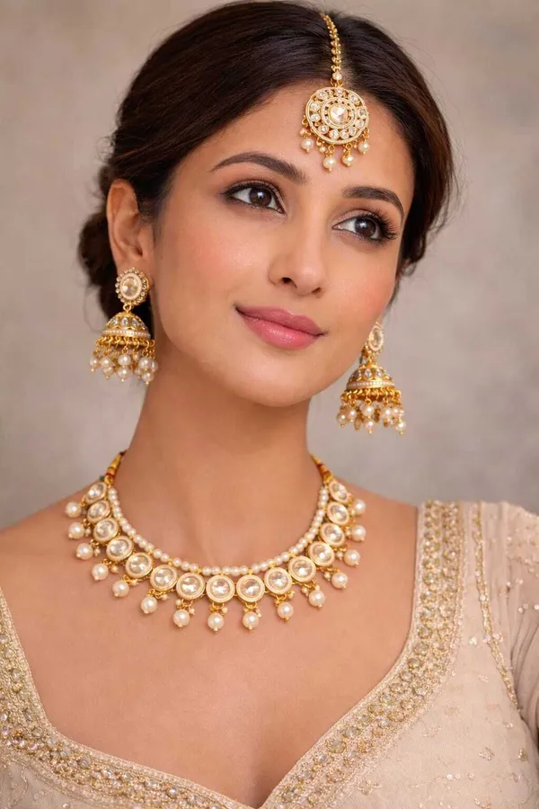 White_Gold-Bridal_Dulhan_Jewellery_Set