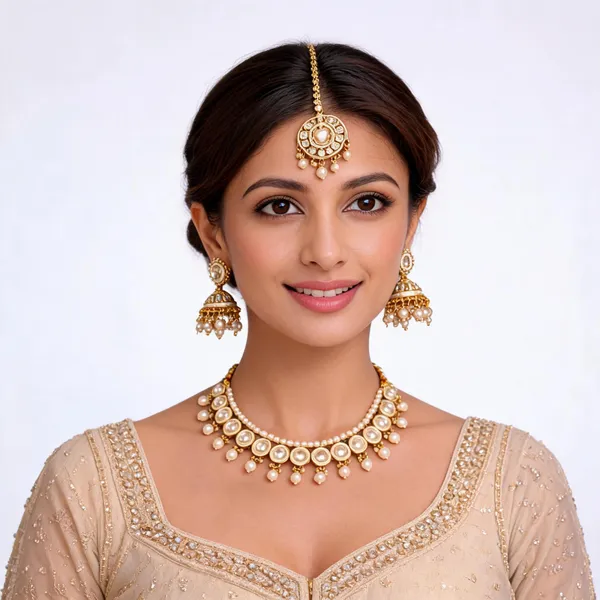 White_Gold-Plated_Kundan_Pearl_Bridal_Dulhan_Jewellery_Set_For_Women