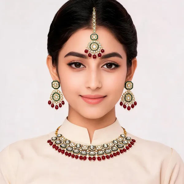Gold-Tone_Kundan_Green_Stone_Bridal_Dulhan_Jewellery_Set_For_Women