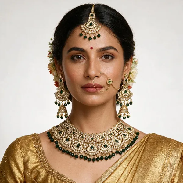 Green_Gold-Tone_Kundan_Floral_Bridal_Dulhan_Jewellery_Set_For_Women
