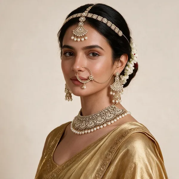Gold-Tone_Kundan_Pearl_Bridal_Choker_Jewellery_Set_For_Women