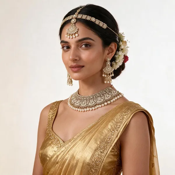 Gold-Tone_Kundan_Pearl_Bridal_Choker_Jewellery_Set_For_Women