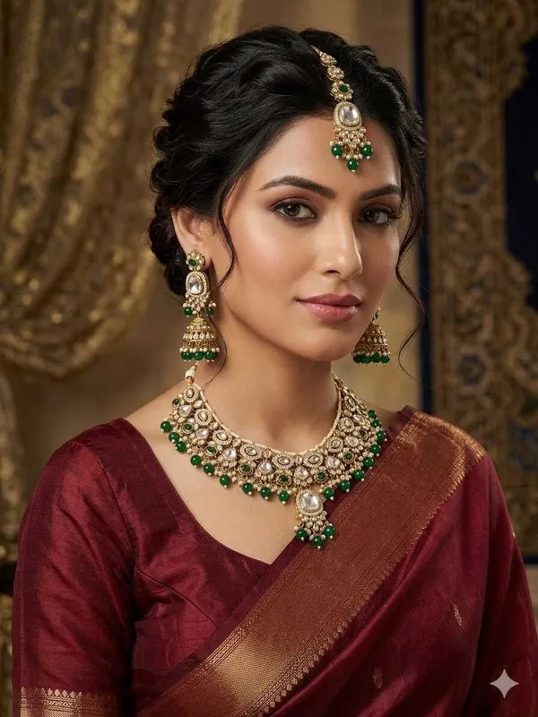 Green_Gold-Bridal_Dulhan_Jewellery_Set