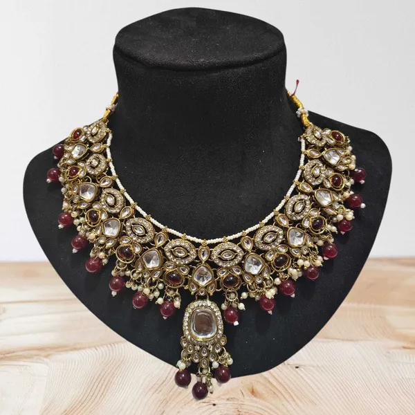 Maroon_Gold-Bridal_Dulhan_Jewellery_Set