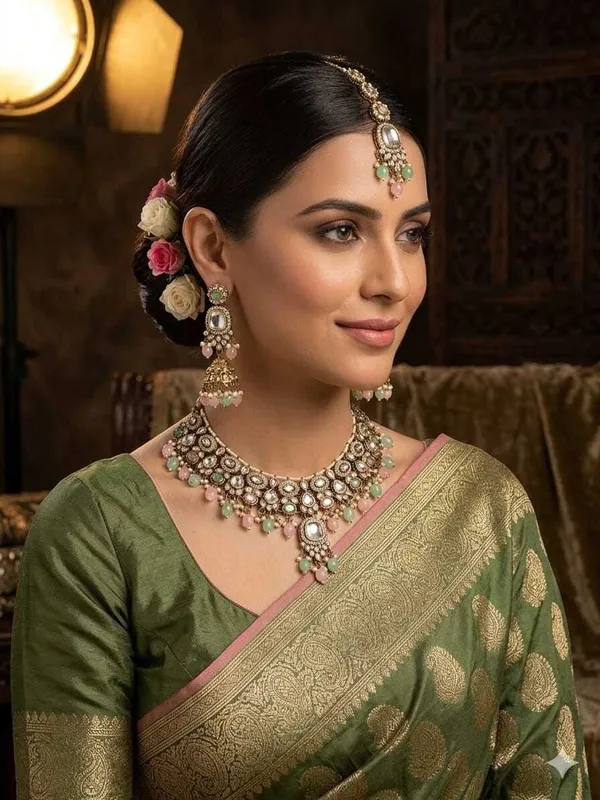White_Gold-Bridal_Dulhan_Jewellery_Set