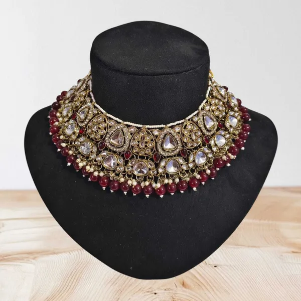 Maroon_Gold-Bridal_Dulhan_Jewellery_Set