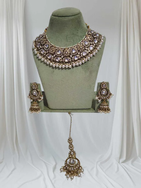White_Gold-Bridal_Dulhan_Jewellery_Set