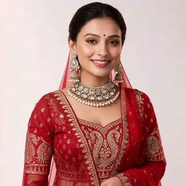 White_Gold-Plated_Kundan_Pearl_Bridal_Jewellery_Set_For_Women