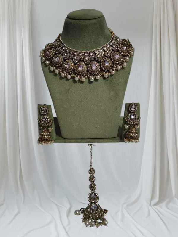 White_Gold-Bridal_Dulhan_Jewellery_Set
