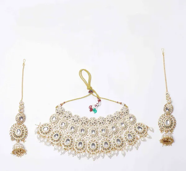 White_Gold-Bridal_Dulhan_Jewellery_Set