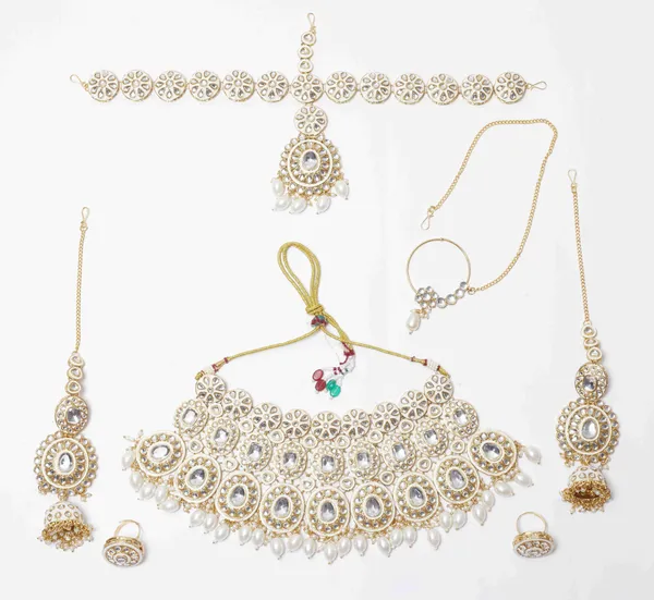 White_Gold-Bridal_Dulhan_Jewellery_Set